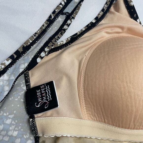 Shore Shapes Snake Print One Piece Bathing Suit Swimsuit Swimdress Plus Size 18 - Picture 6 of 7